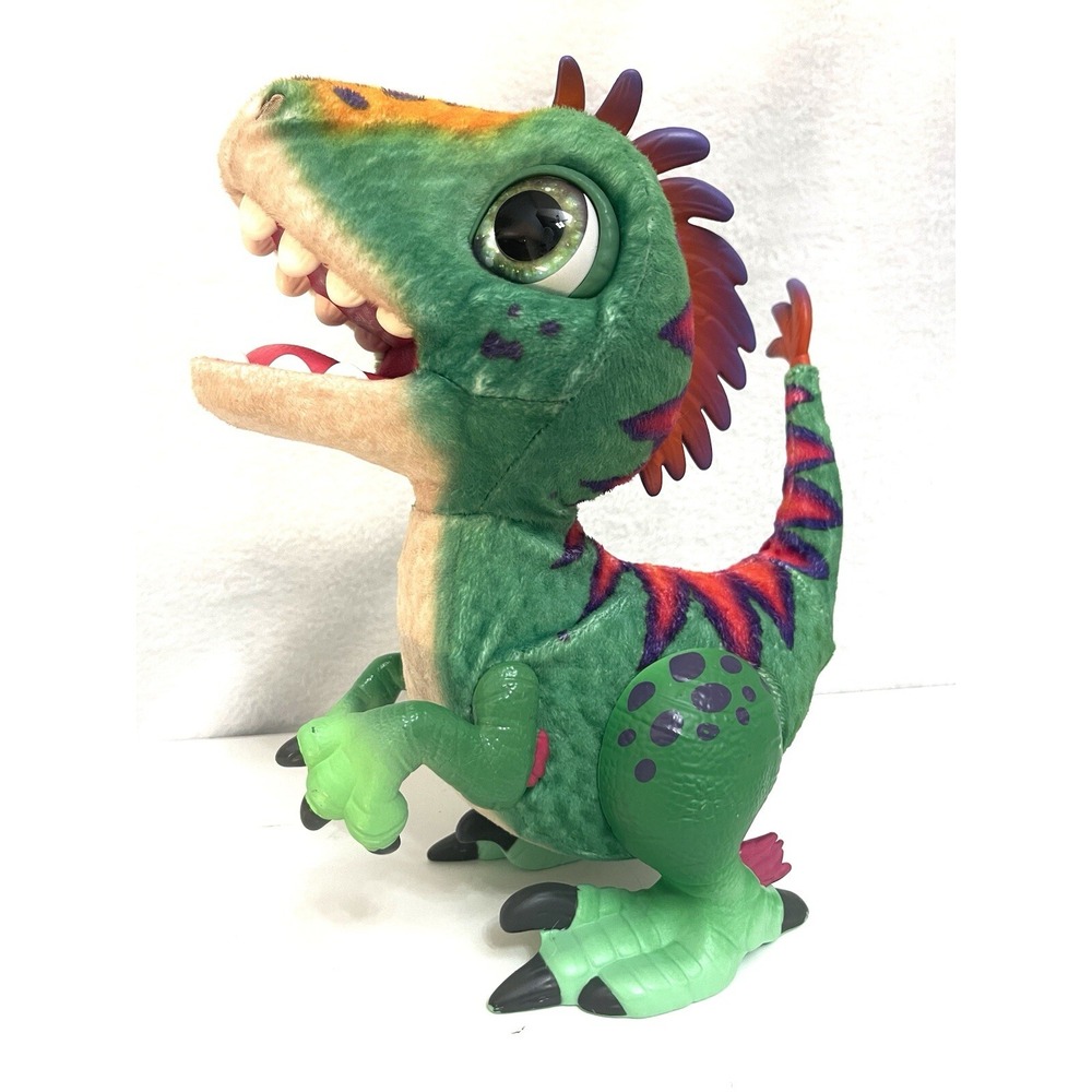 FurReal Friends MUNCHIN REX My Pet Baby T-Rex Dinosaur Interactive Plush Toy 12"